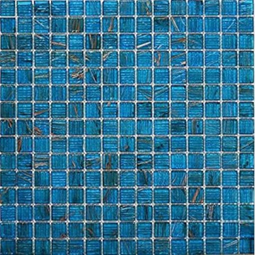 Marbella Blue Glass Swimming Pool Mosaic Tile