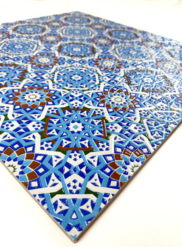 Blue Moroccan Style Tile