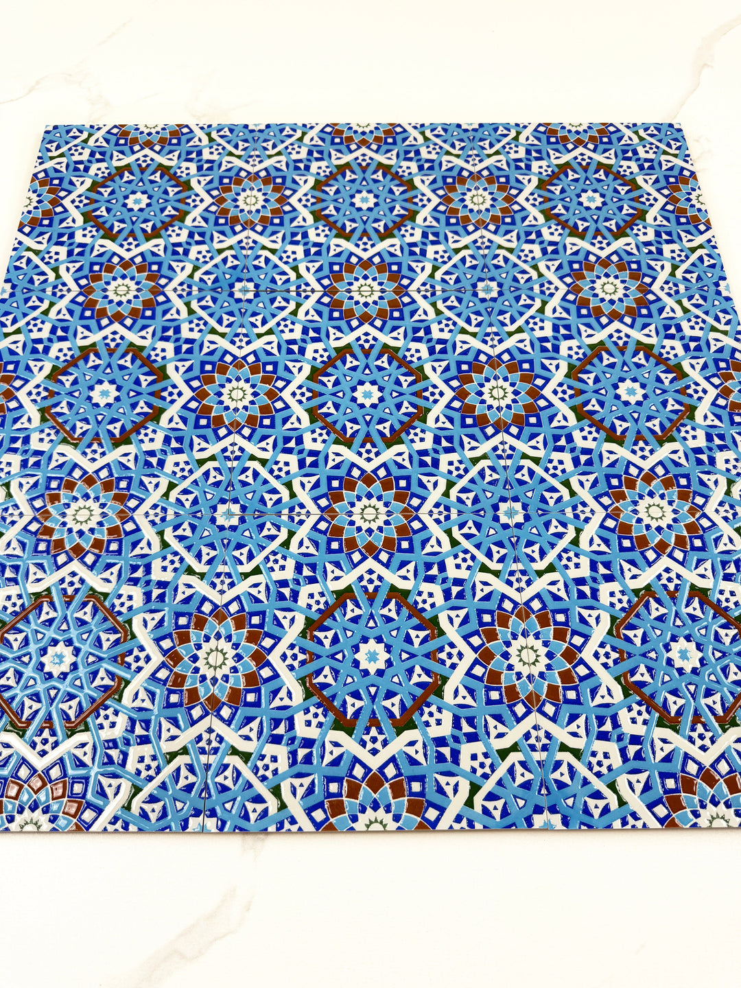 Blue Moroccan Style Tile