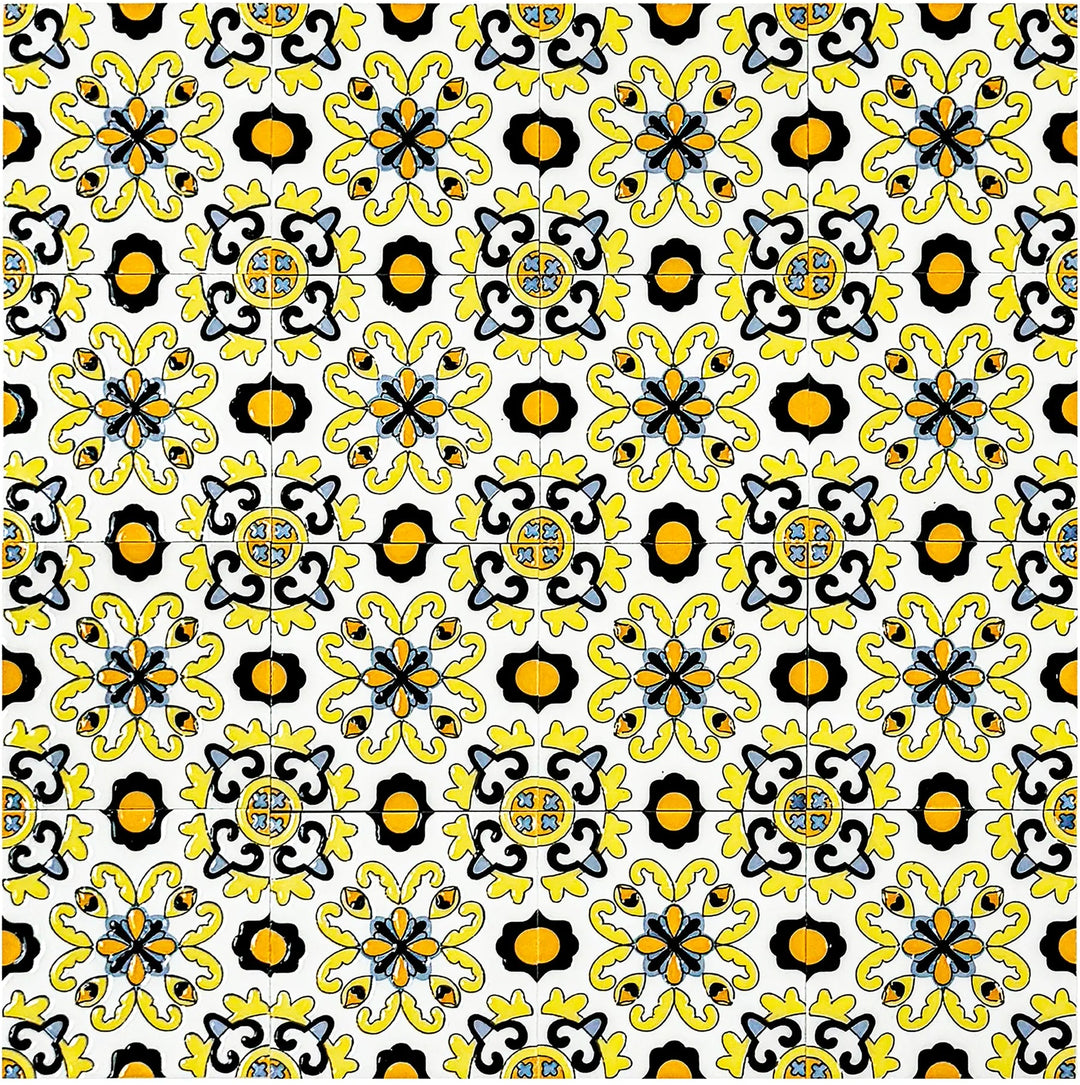 Yellow Sahara Pearl Moroccan Tile