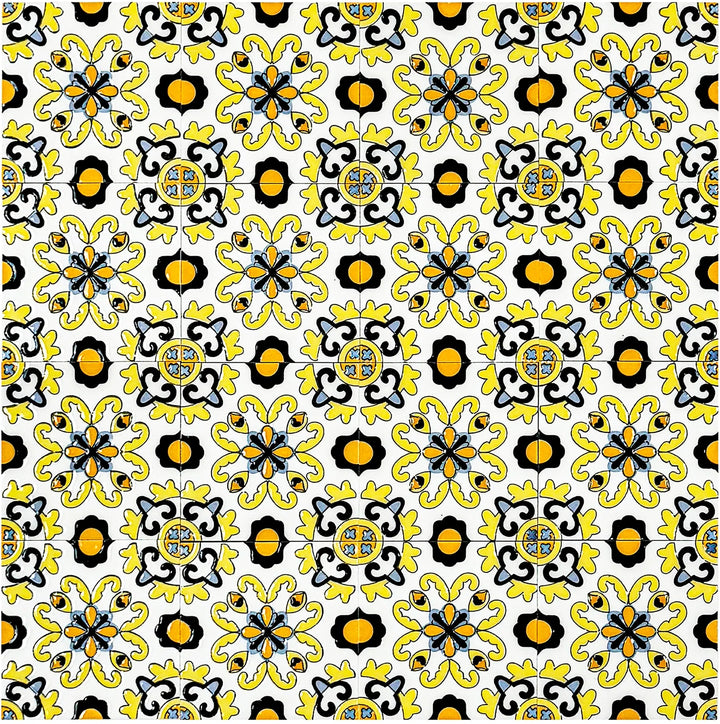 Yellow Sahara Pearl Moroccan Tile