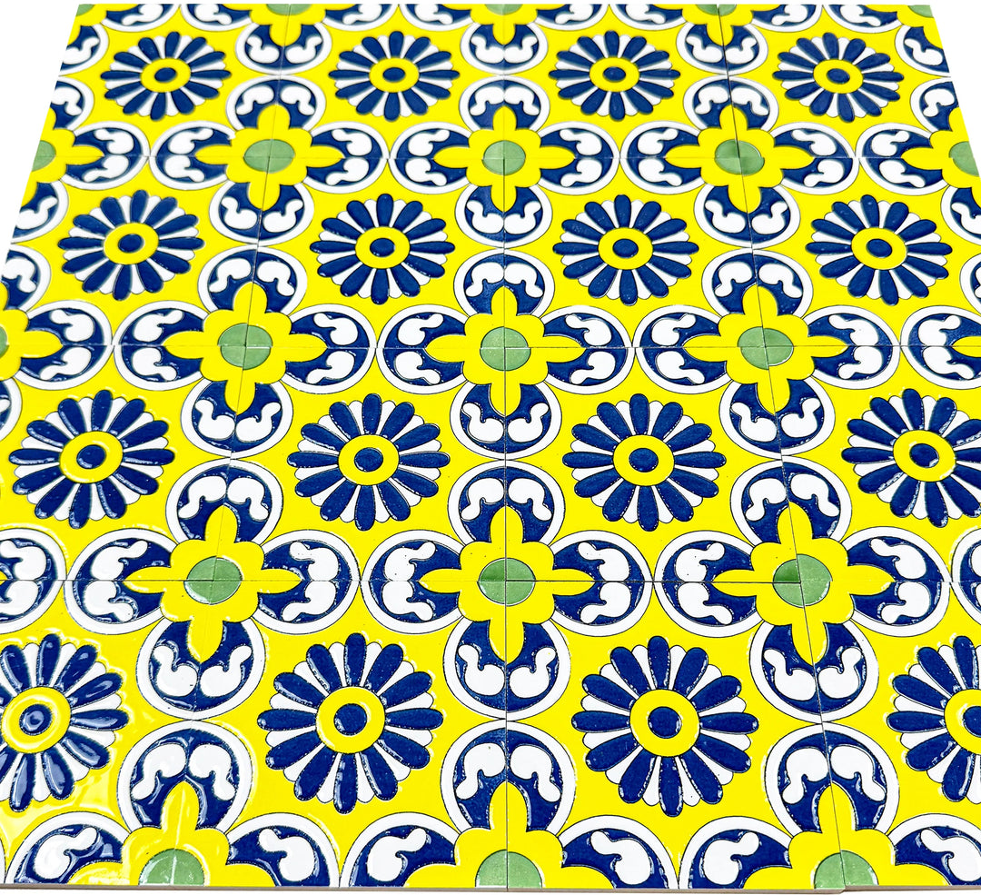 Yellow Sahara Pearl Moroccan Tile