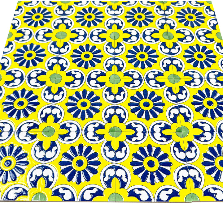 Yellow Sahara Pearl Moroccan Tile