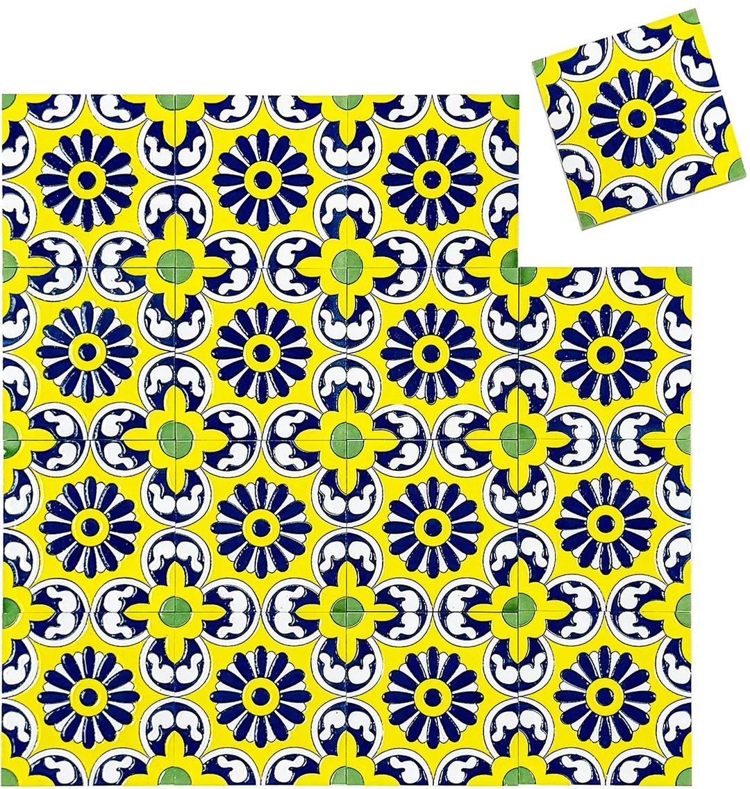 Yellow Sahara Pearl Moroccan Tile