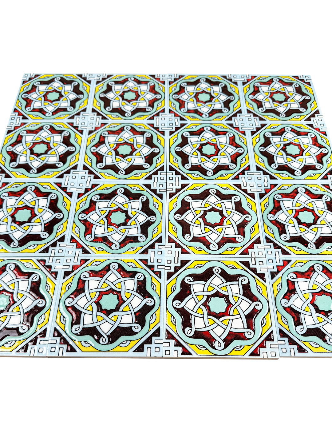 Teal Sahara Pearl Moroccan Tile