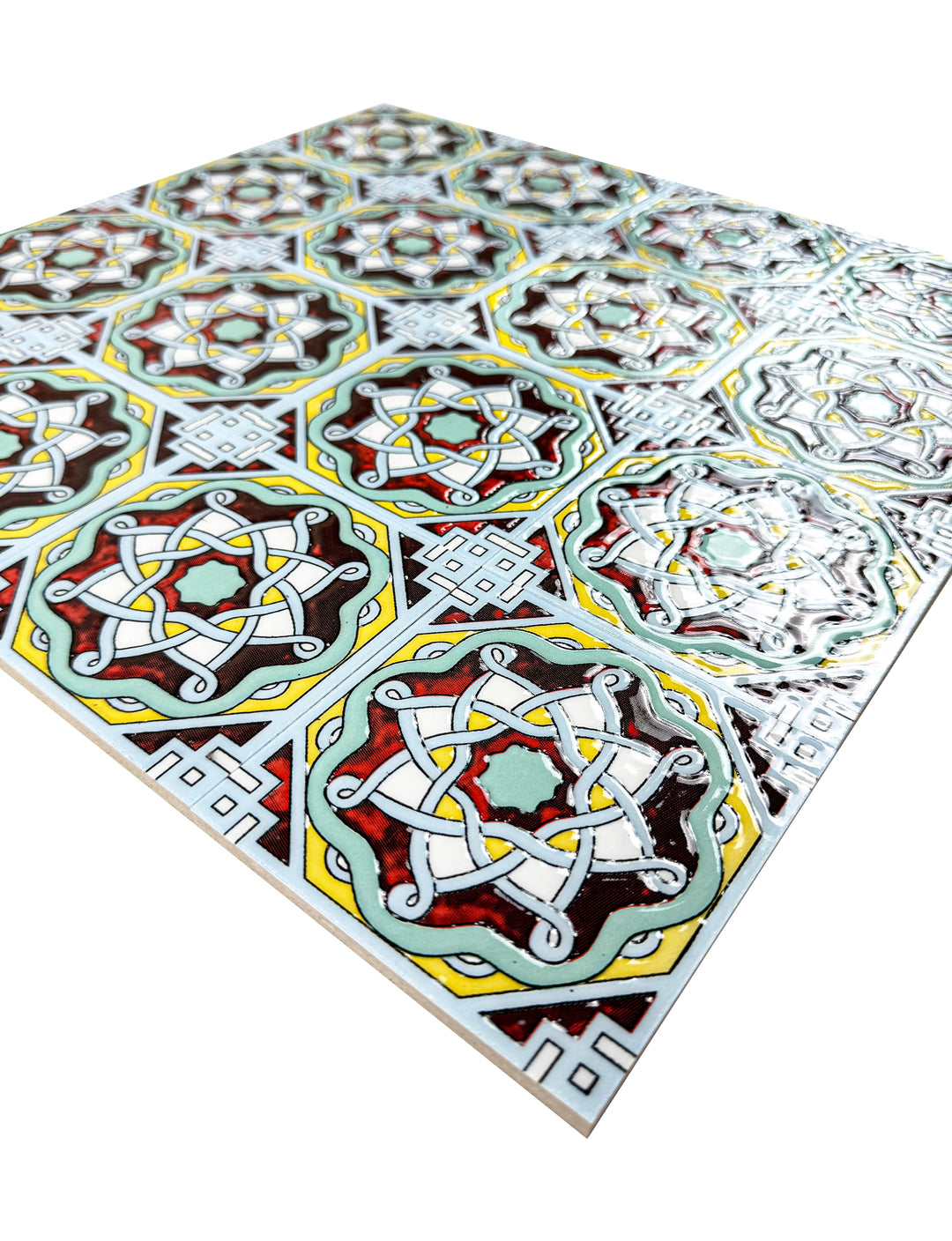 Teal Sahara Pearl Moroccan Tile