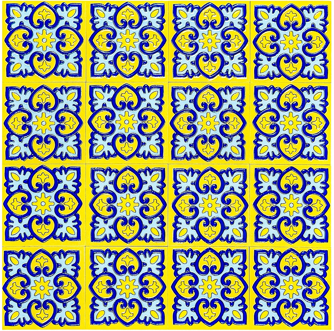 Yellow Sahara Pearl Moroccan Tile