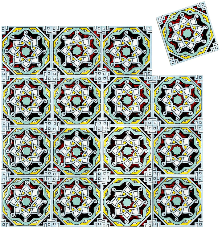 Teal Sahara Pearl Moroccan Tile