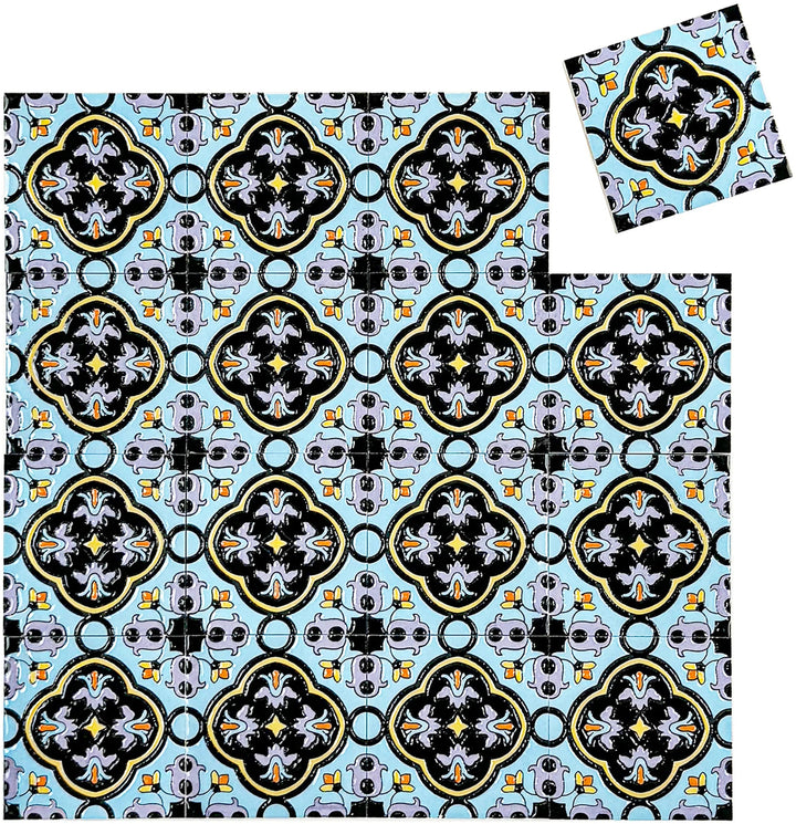 Teal Sahara Pearl Moroccan Tile