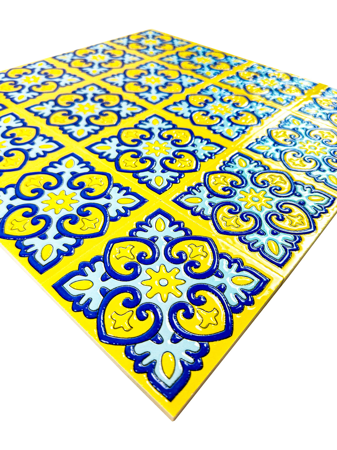 Yellow Sahara Pearl Moroccan Tile