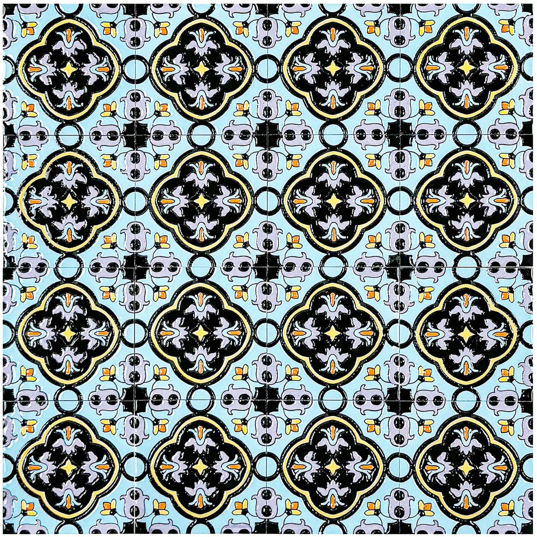 Teal Sahara Pearl Moroccan Tile
