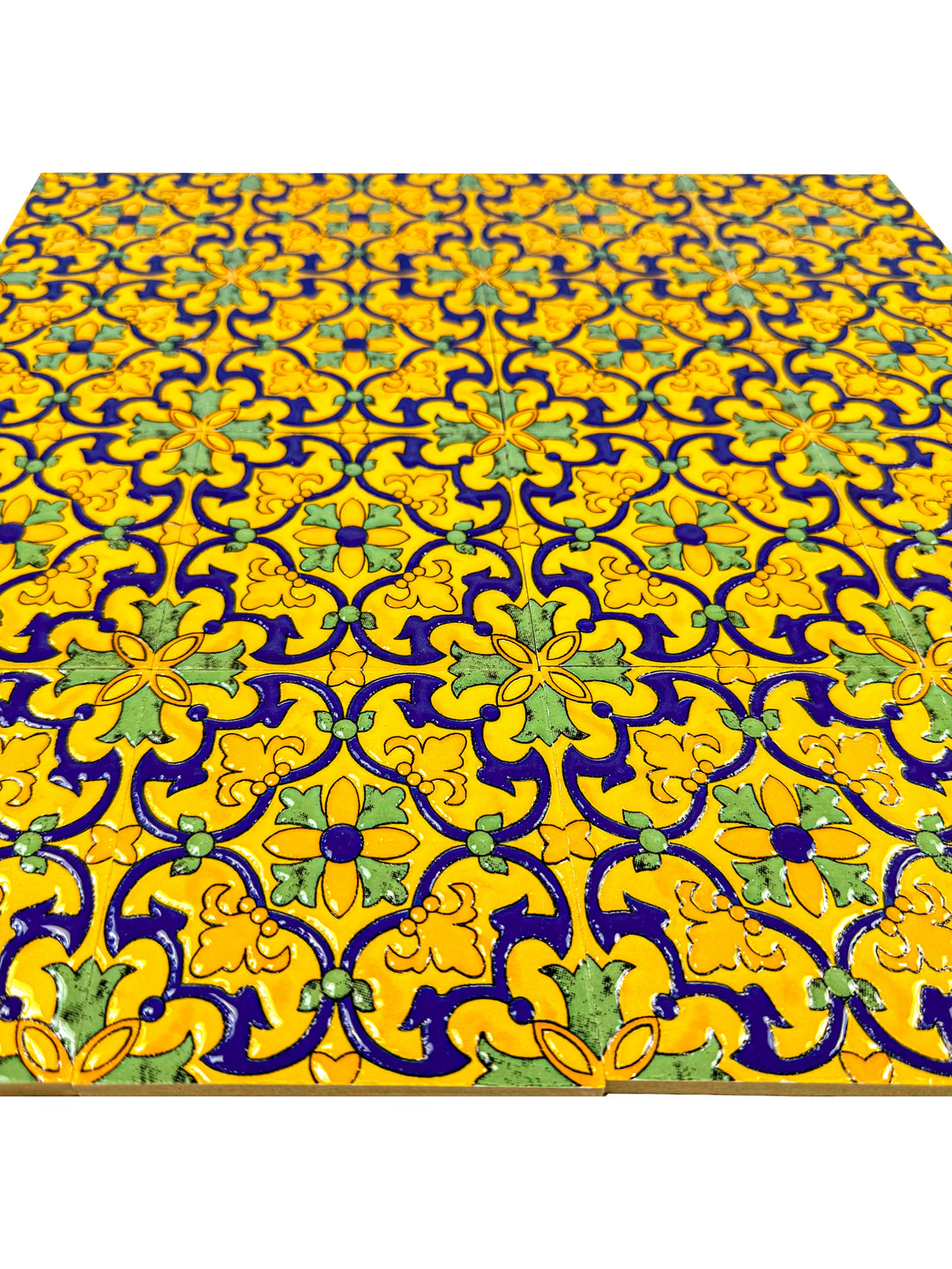 Yellow & Blue Sahara Pearl Moroccan Tile