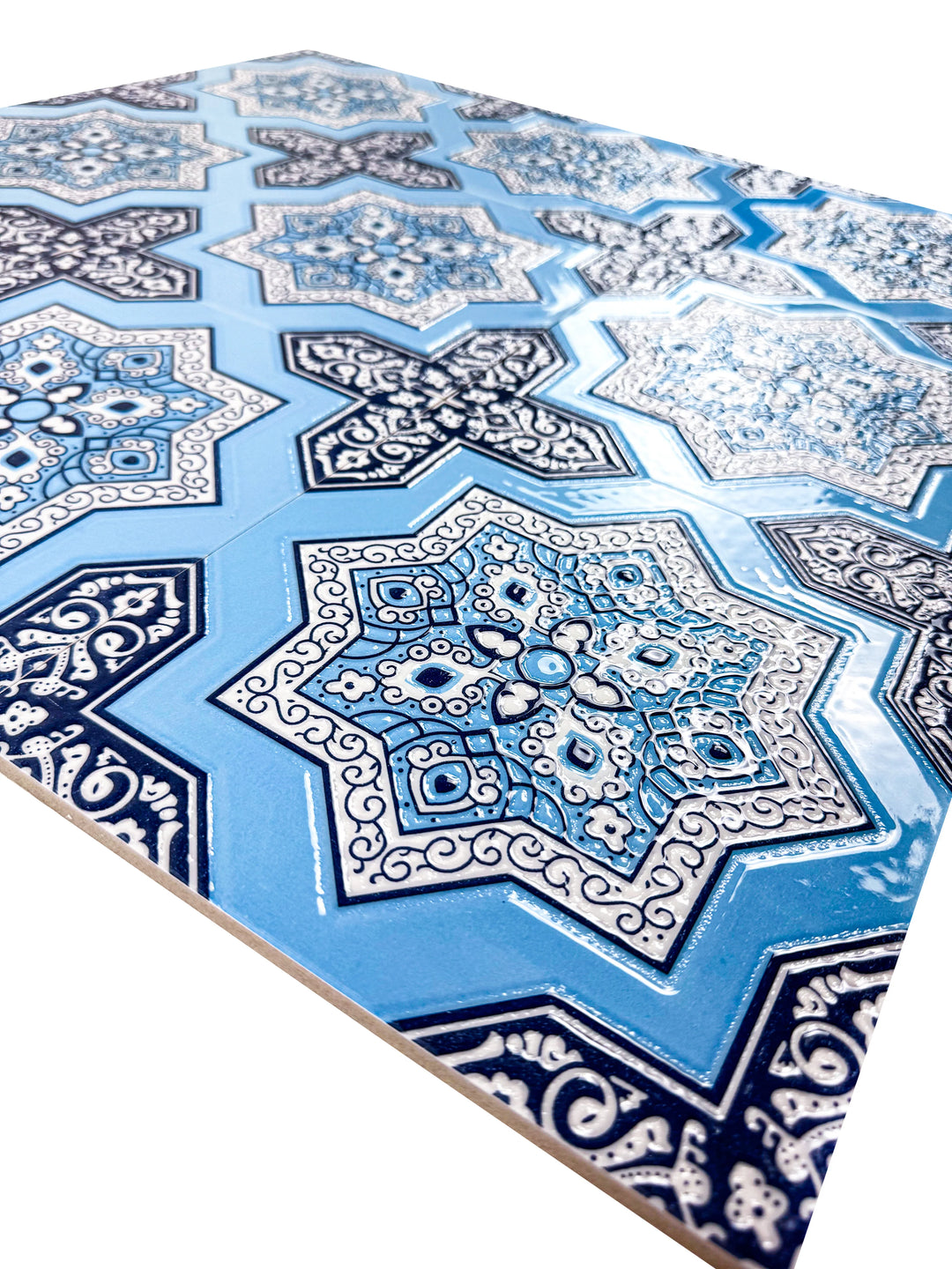 Dar Andalus Moroccan Style Glossy Ceramic Tile Pattern – Luxury Tiles UAE