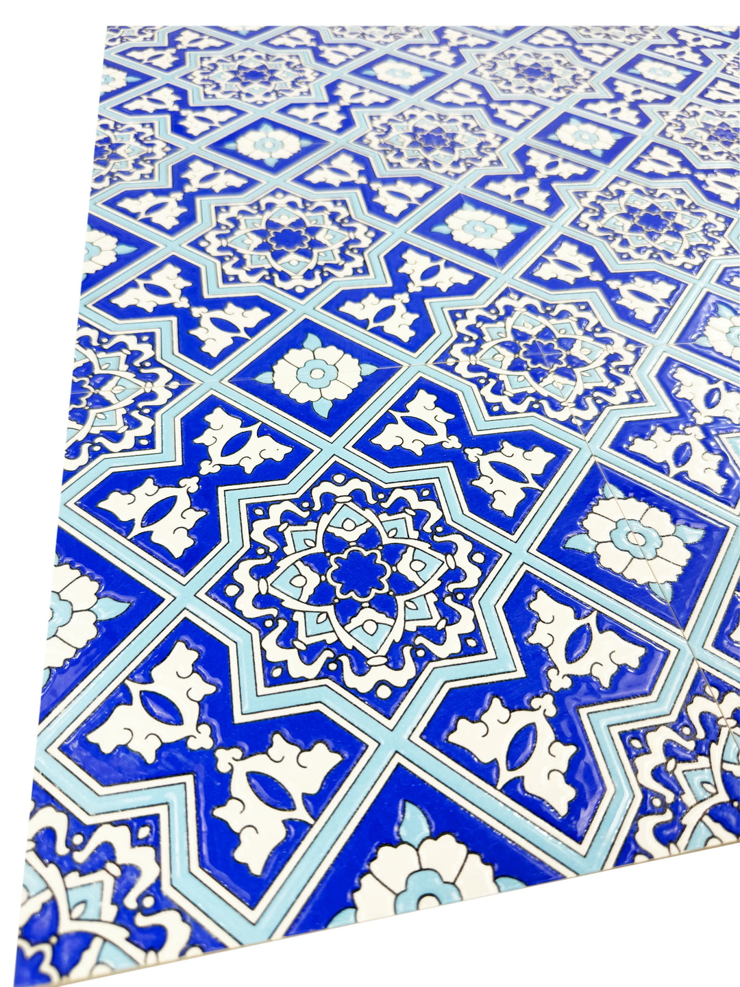 Blue Moroccan Style Tile