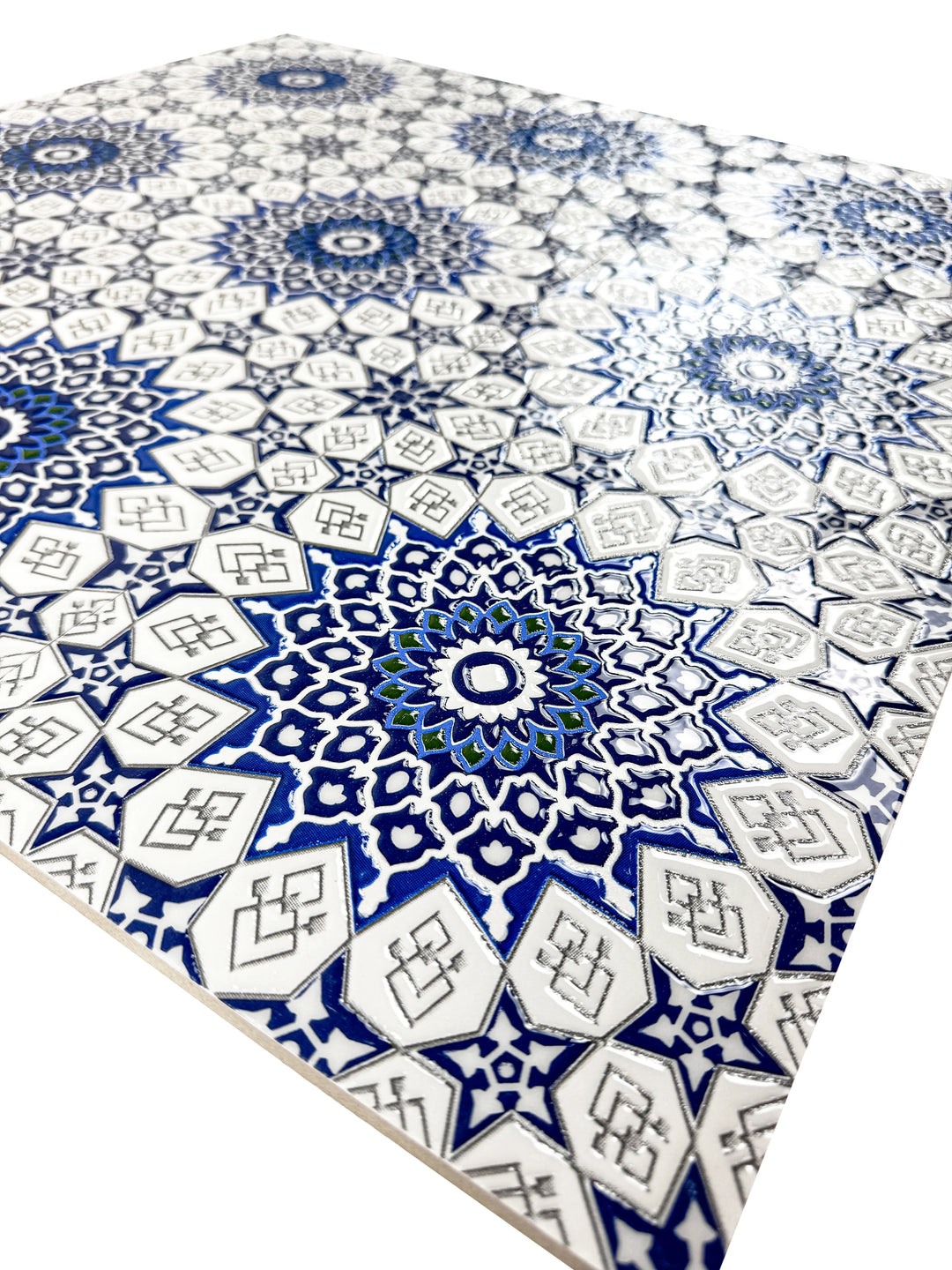 Grey & Blue Moroccan Style Tile