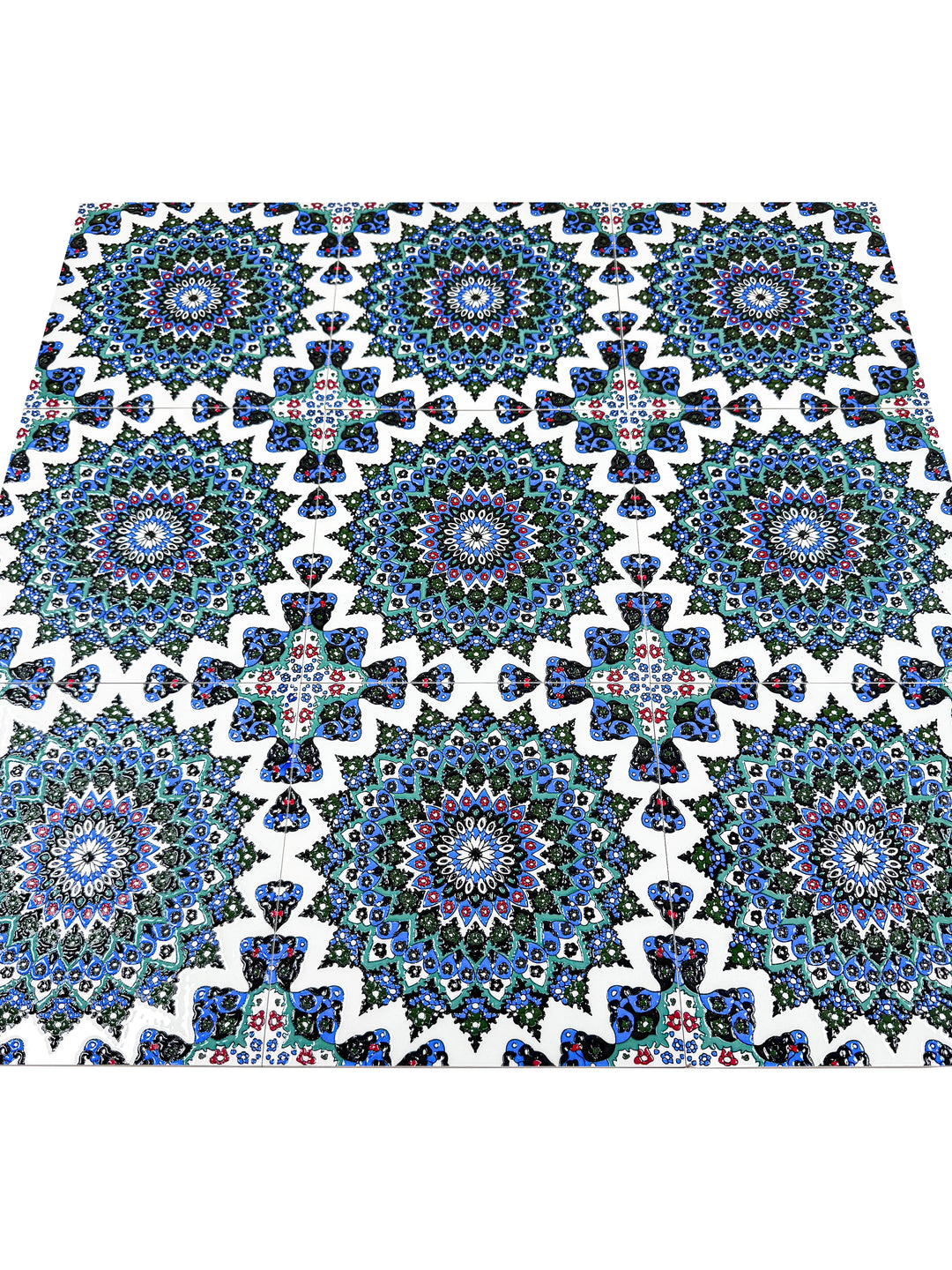 Grey & Blue Moroccan Style Tile