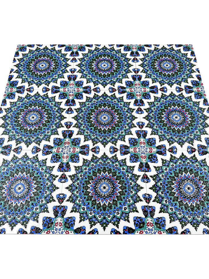 Grey & Blue Moroccan Style Tile