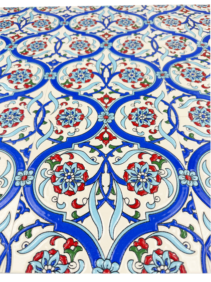 Teal & Blue Moroccan Style Tile