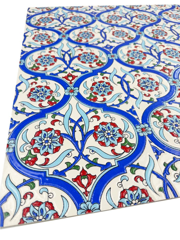 Teal & Blue Moroccan Style Tile