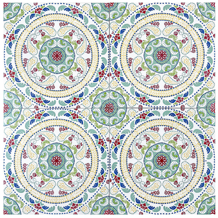 Grey & Yellow Moroccan Style Tile