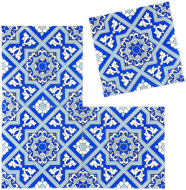 Blue Moroccan Style Tile
