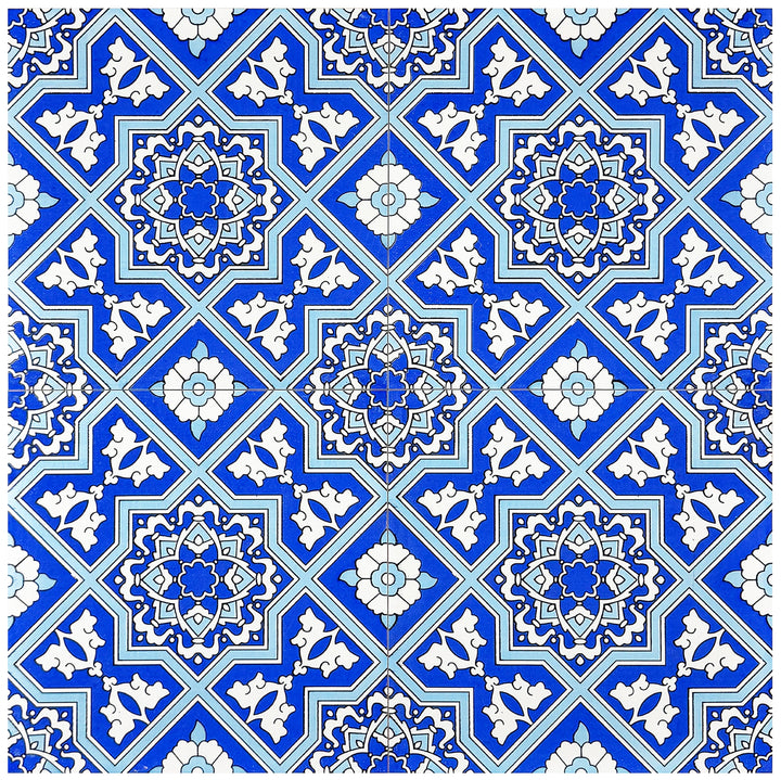 Blue Moroccan Style Tile