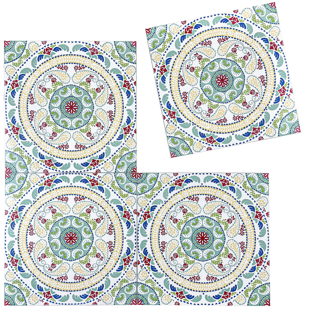 Grey & Yellow Moroccan Style Tile
