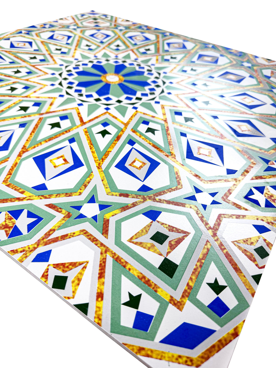 Blue & Green Moroccan Style Tile