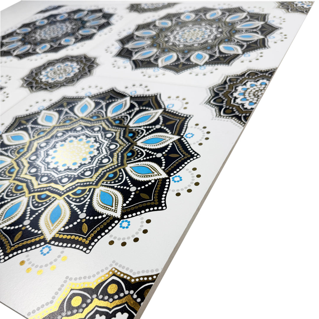 Black & Grey Moroccan Style Tile