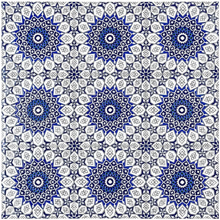 Grey & Blue Moroccan Style Tile