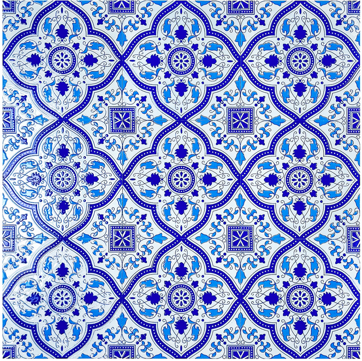 Blue Moroccan Style Tile