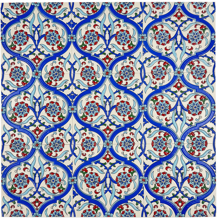Teal & Blue Moroccan Style Tile