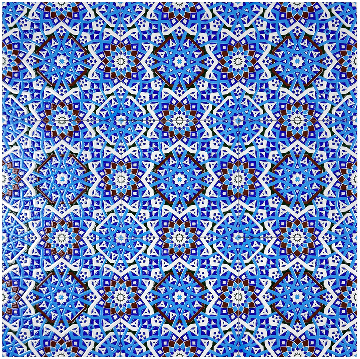Blue Moroccan Style Tile