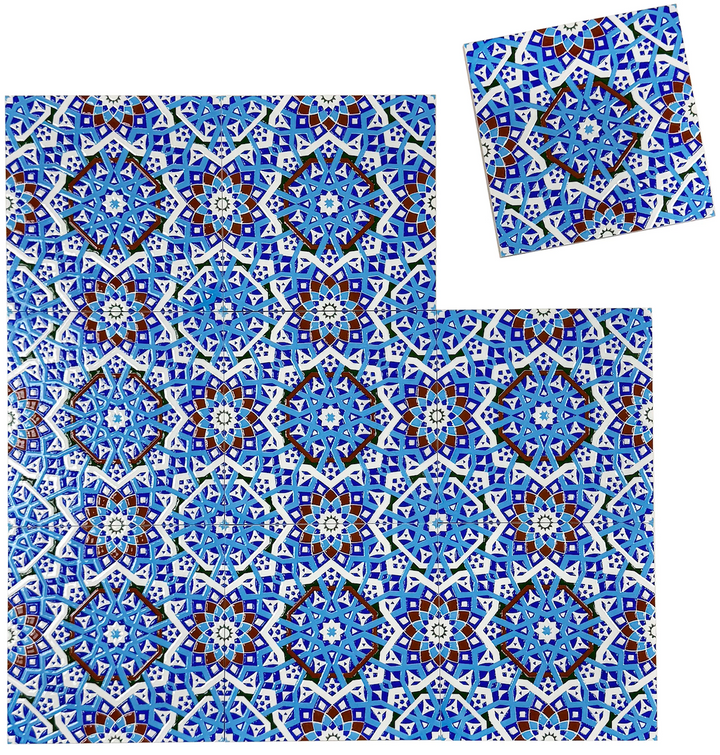 Blue Moroccan Style Tile
