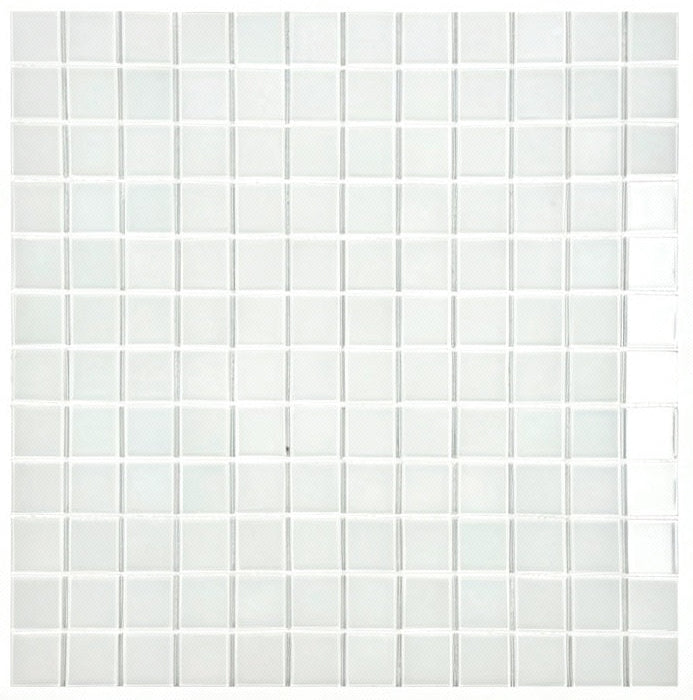 Pearl White Crystal Glass Mosaic