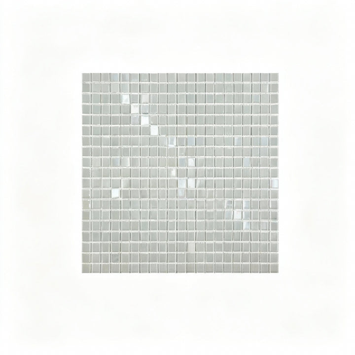 Ivory Crystal Glass Mosaic