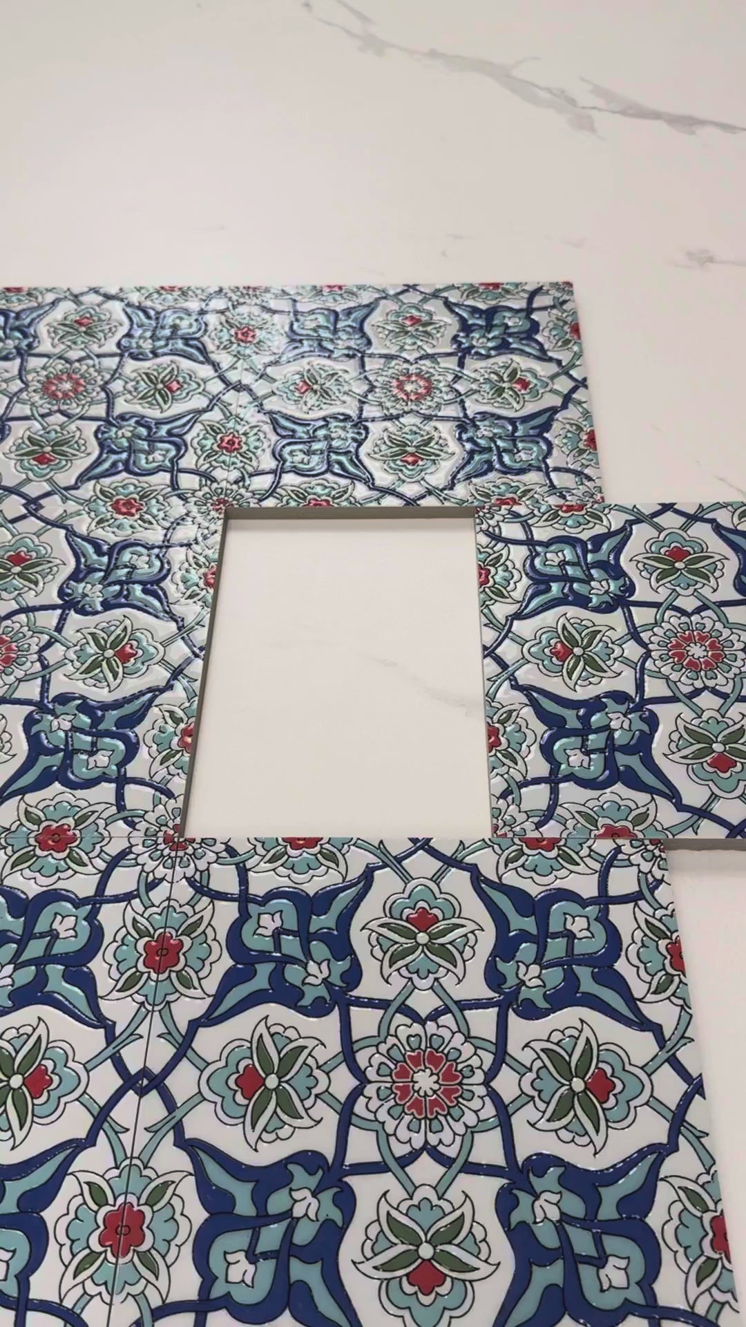 Dar Al-Zellige Moroccan Style Glossy Ceramic Tile  Pattern