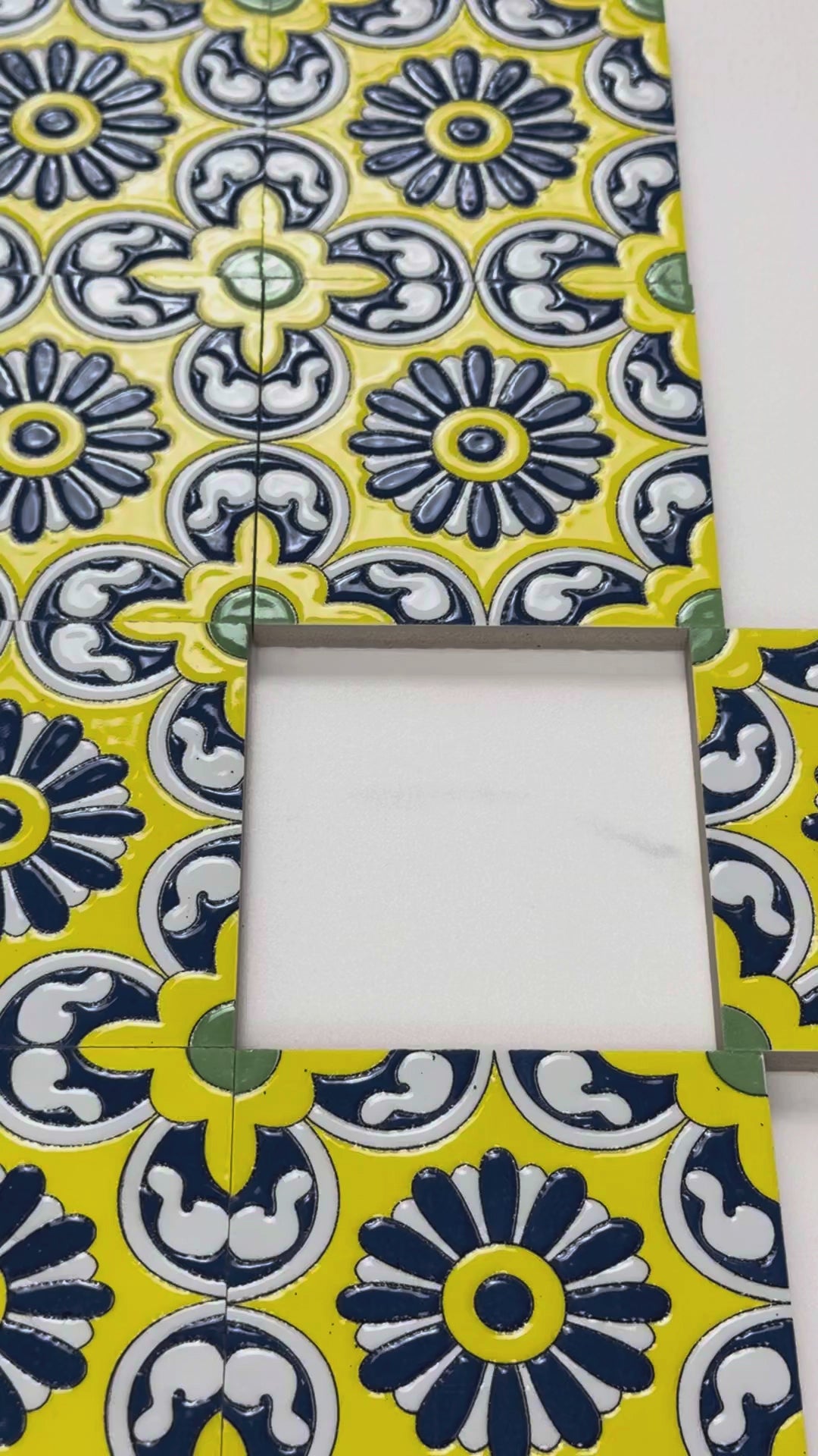 Sahara Pearl  Moroccan Style Glossy Ceramic Tile Pattern 03