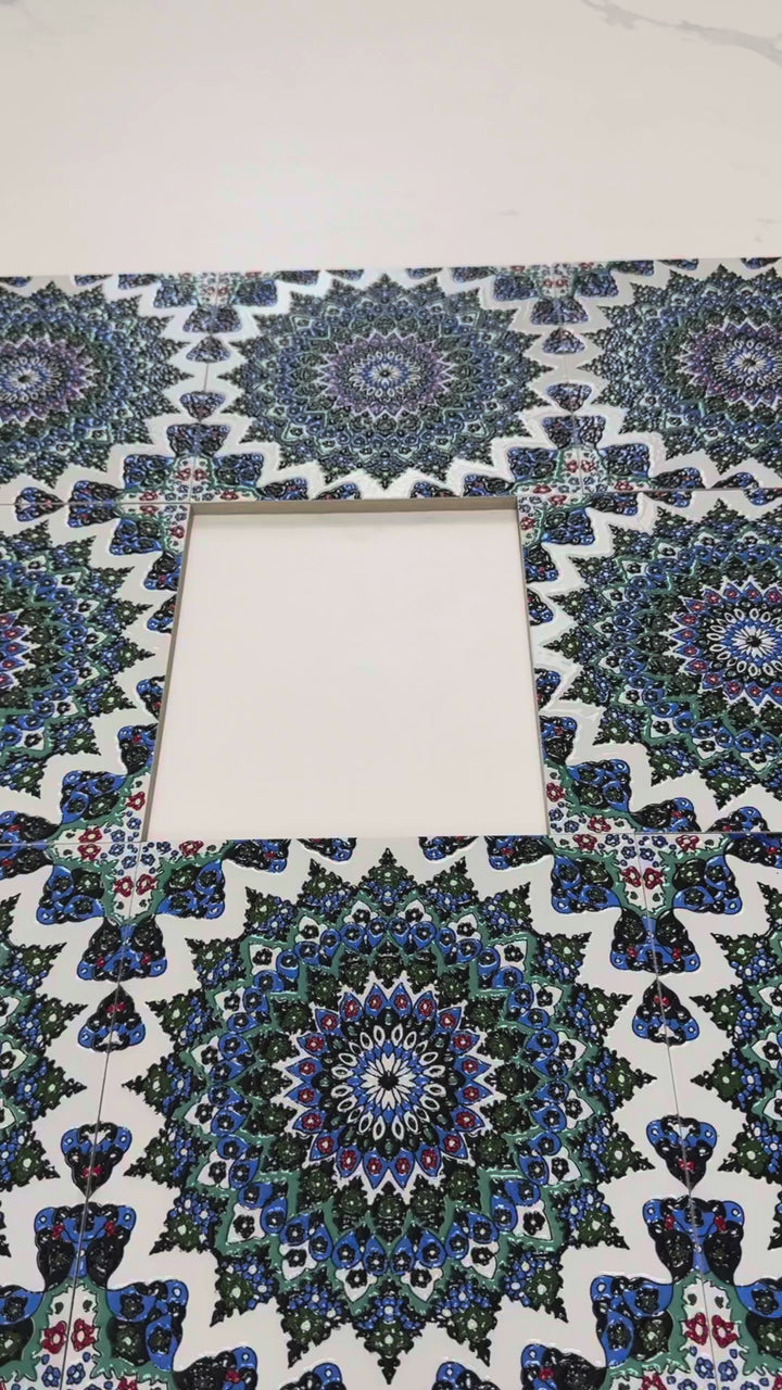 Riad Al-Majd Moroccan Style Glossy Ceramic Tile  Pattern