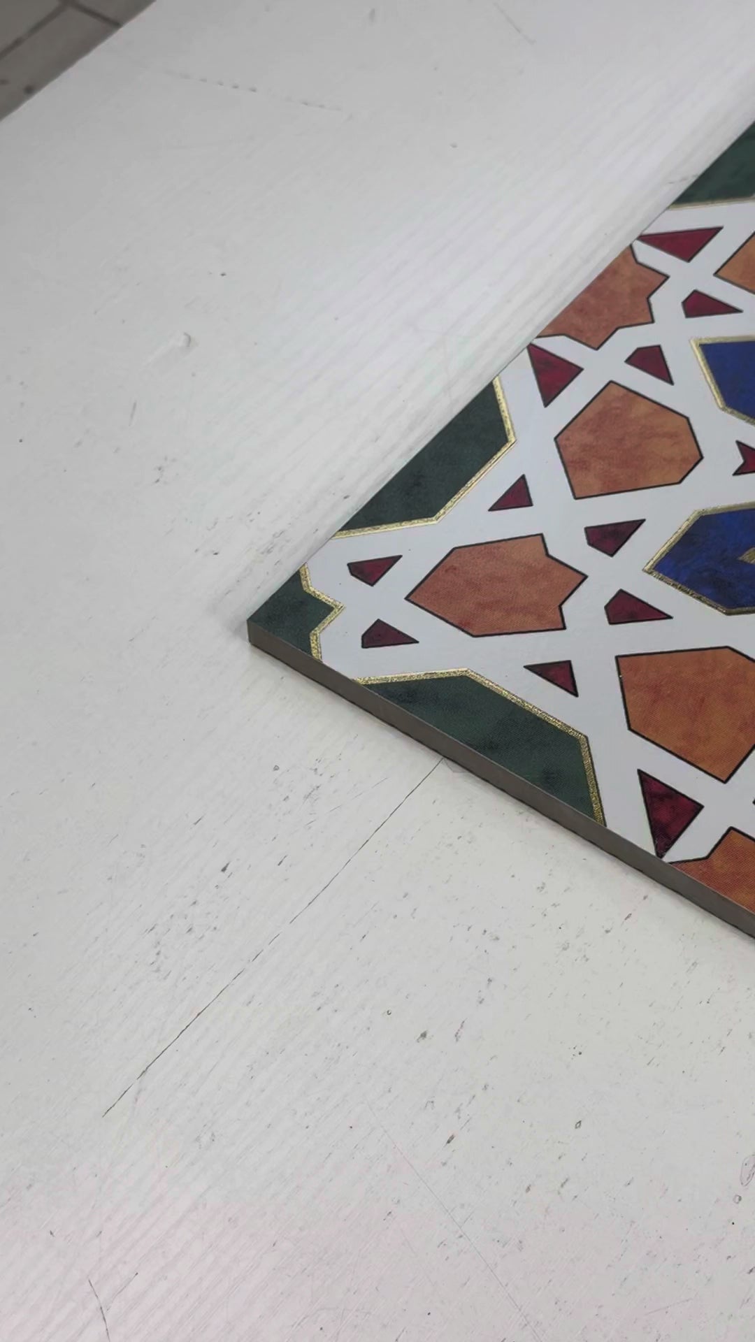 Sahara Andalus Series Moroccan Style Matte Ceramic Tile Pattern