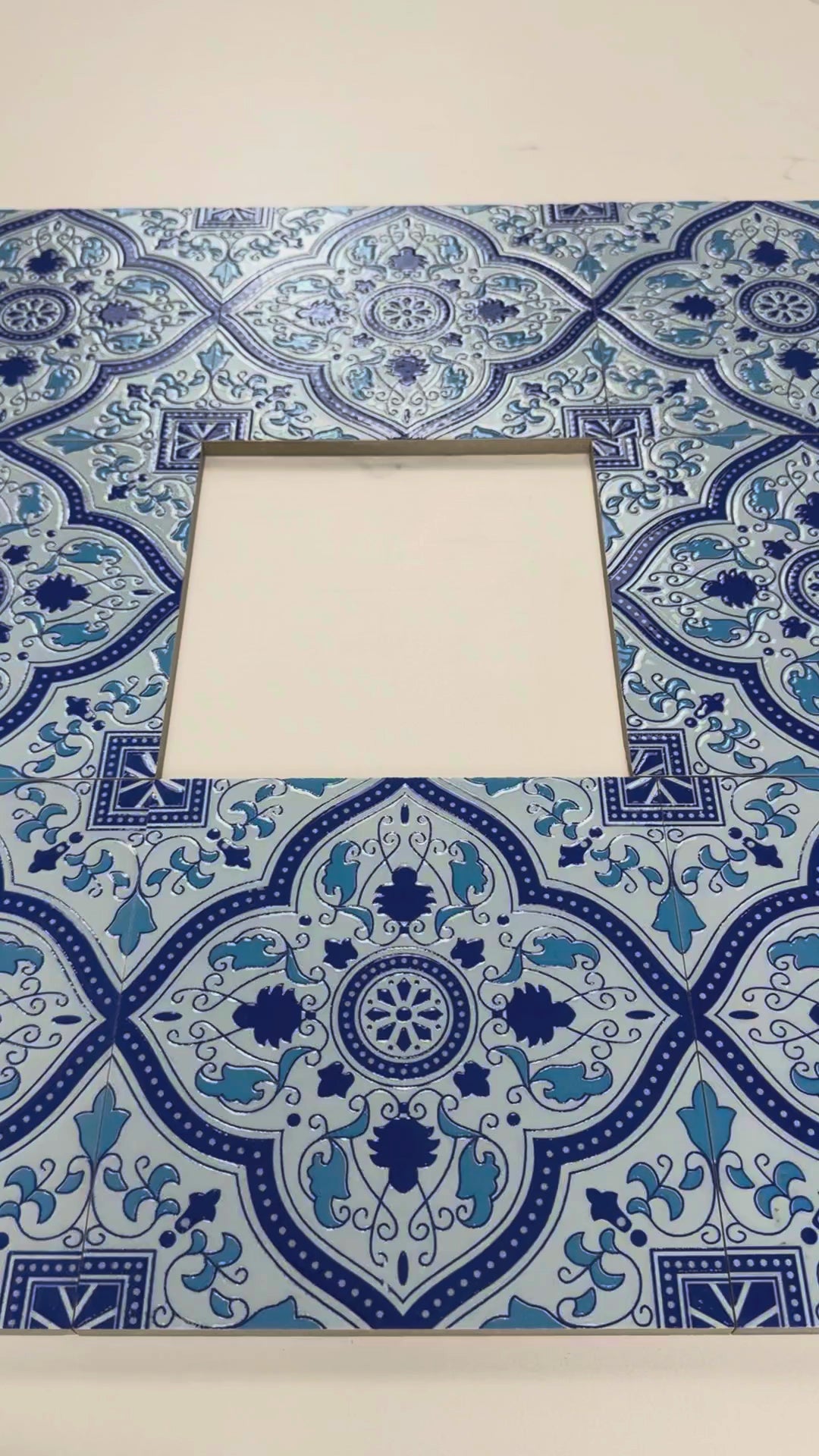 Zellige Al-Fes Moroccan Style Glossy Ceramic Tile  Pattern