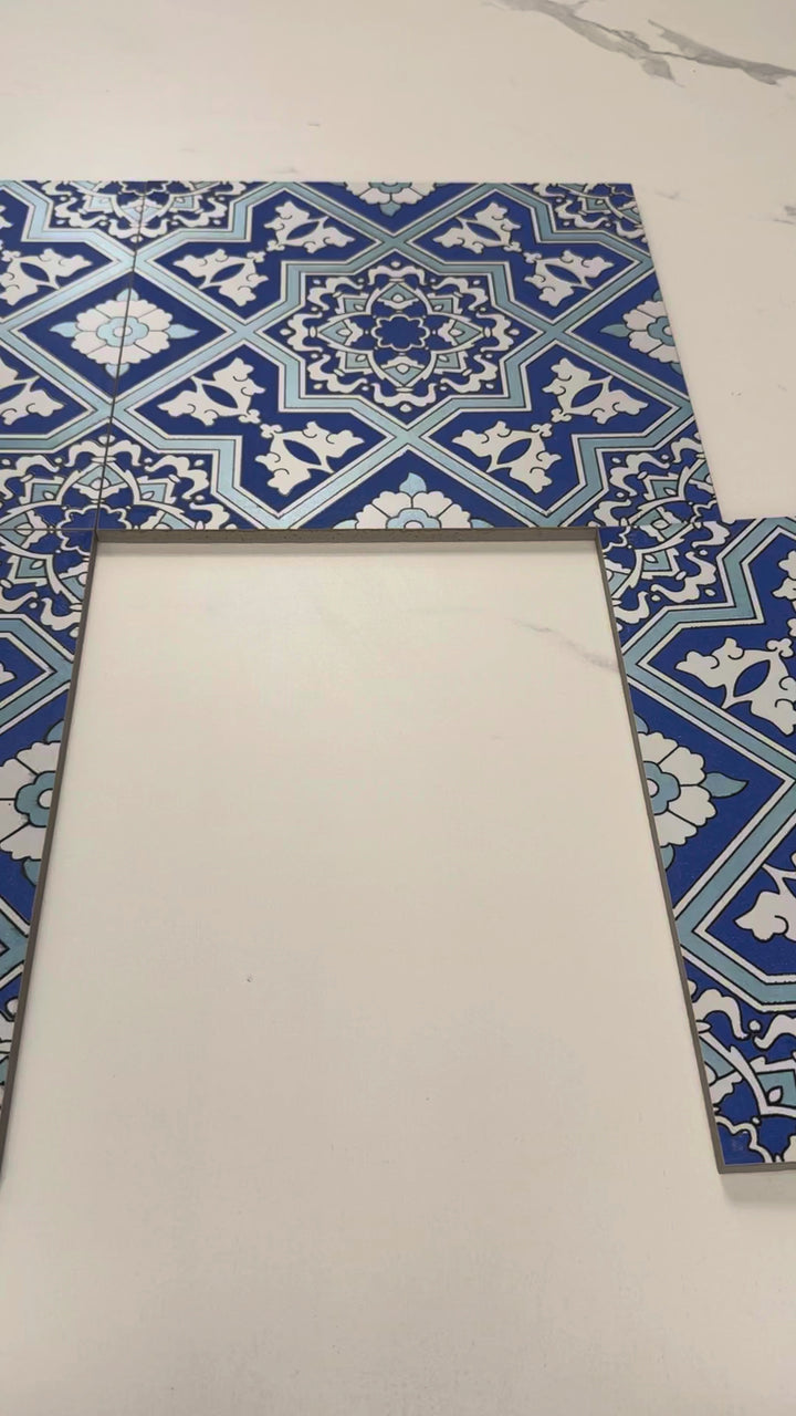 Sahara Medina Series Moroccan Style Matte Ceramic Tile Pattern