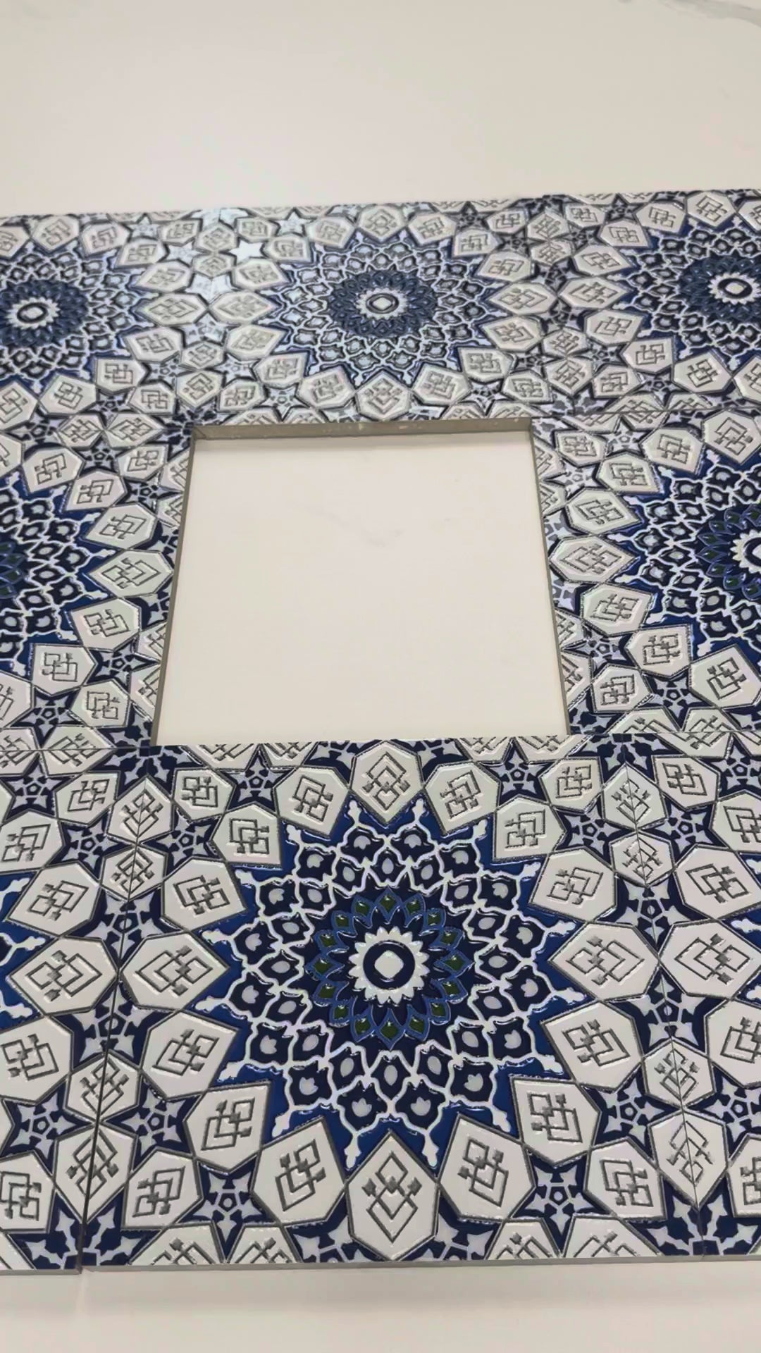 Fes Heritage Moroccan Style Glossy Ceramic Tile  Pattern