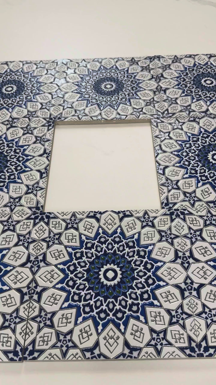 Fes Heritage Moroccan Style Glossy Ceramic Tile  Pattern