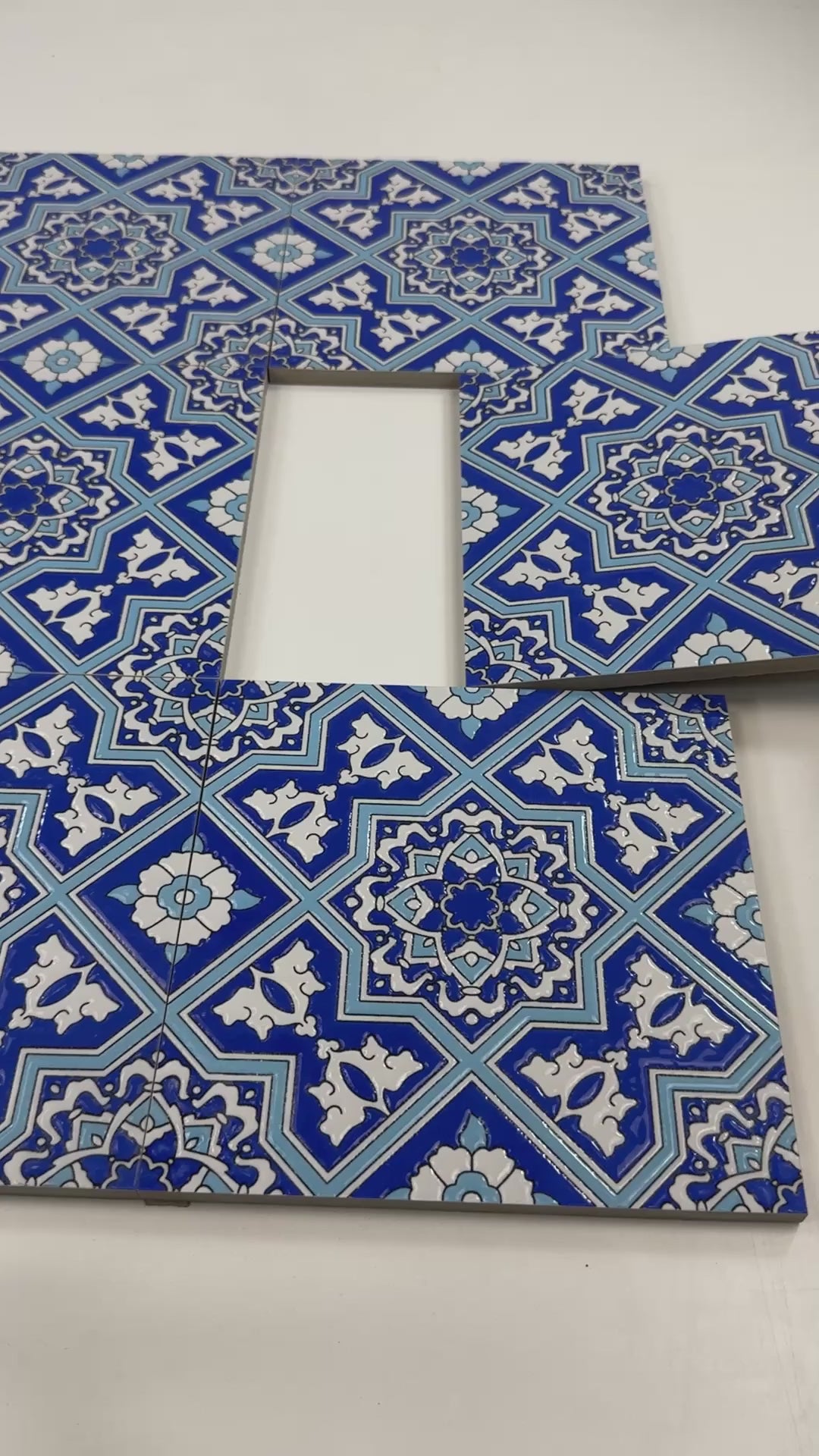 Riad Supreme Series Moroccan Style Glossy Ceramic Tile  Pattern