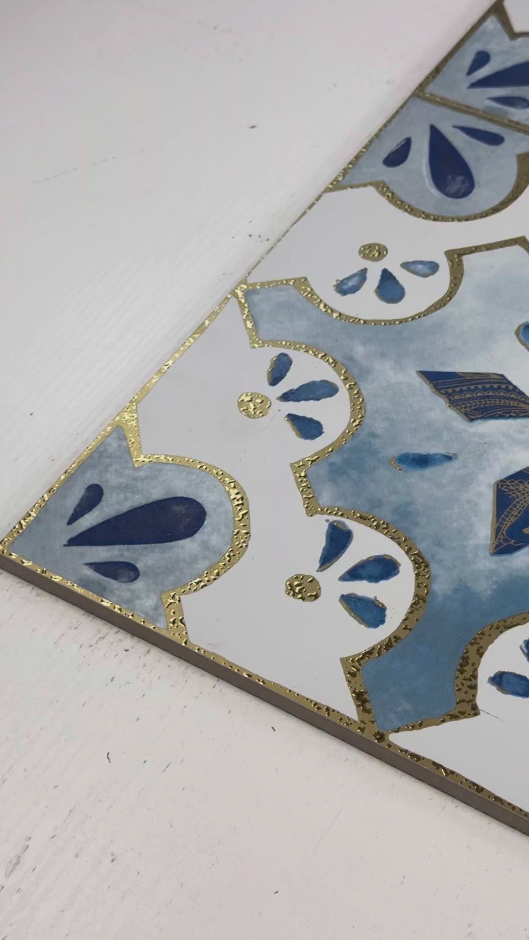 Sahara Amira Series Moroccan Style Matte Ceramic Tile Pattern