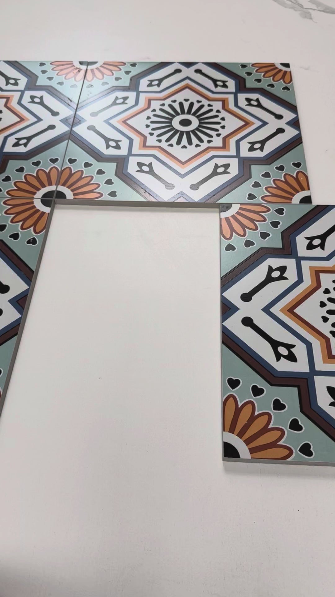 Sahara Fes Series Moroccan Style Matte Ceramic Tile Pattern