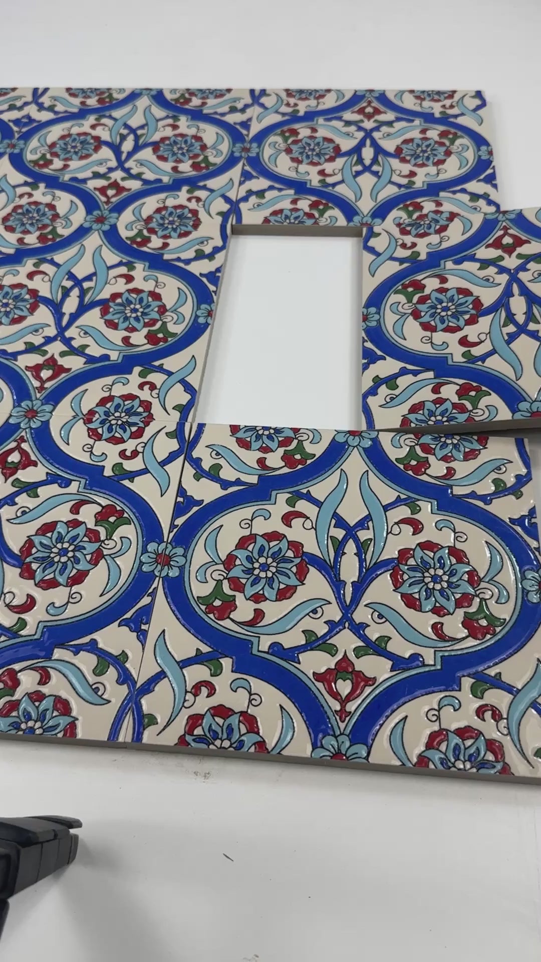 Medina Luxe Series Moroccan Style Glossy Ceramic Tile  Pattern