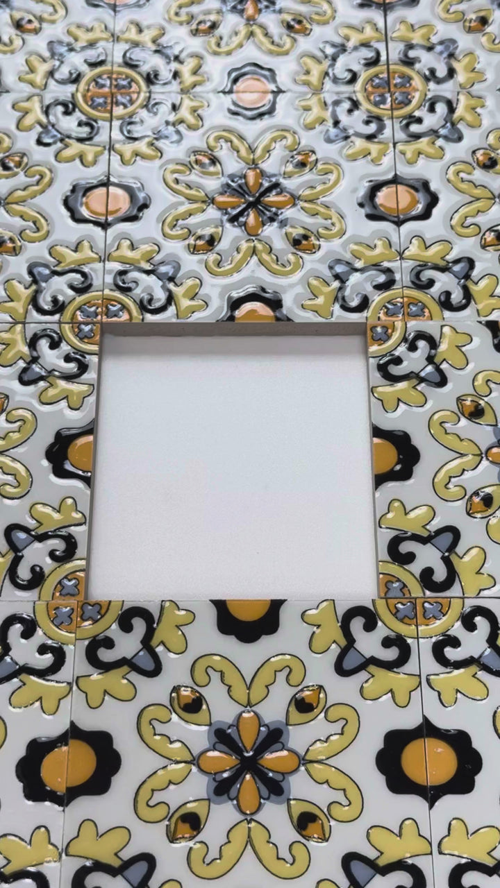 Sahara Pearl Moroccan Style Glossy Ceramic Tile Pattern 01