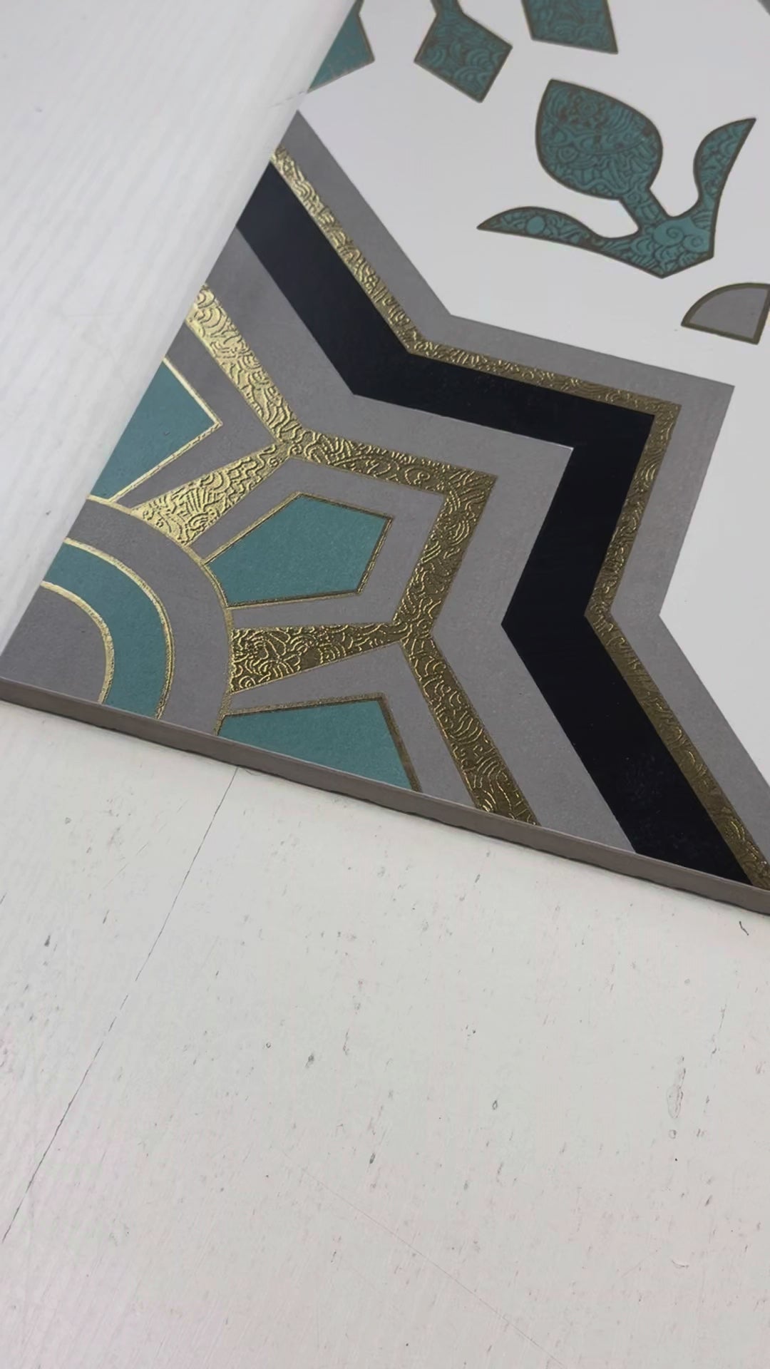 Sahara Zahra Series Moroccan Style Matte Ceramic Tile Pattern